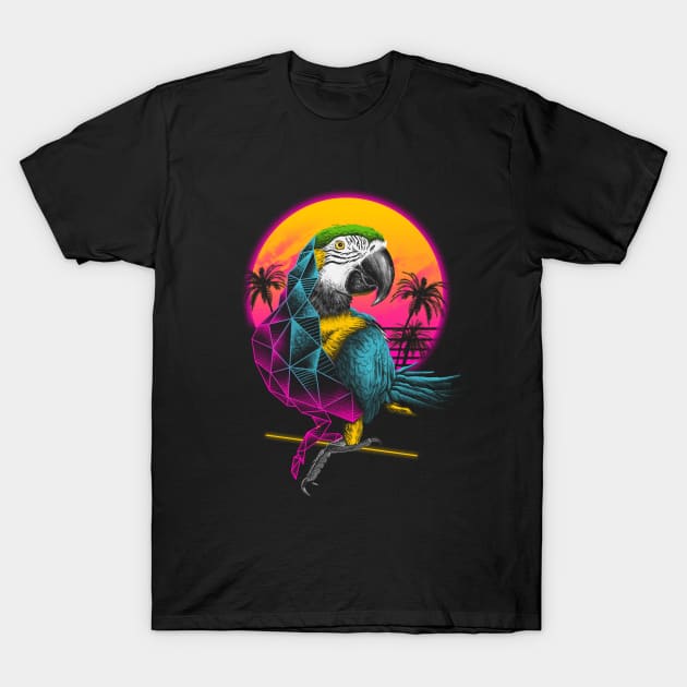 Rad Parrot T-Shirt by Vincent Trinidad Art